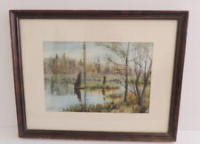 framed water color paintings for sale  Landisville