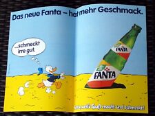 Fanta poster donald gebraucht kaufen  Kalbach,-Niedererlenbach