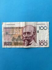 100 francs banknote gebraucht kaufen  Ense