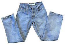 Calça jeans feminina calvin klein tamanho 4 vintage azul tão fofa 100% algodão F18-24 comprar usado  Enviando para Brazil