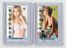Brittany Snow raro MH Robusto #'d x/3 cartão de tabaco nº. 148, usado comprar usado  Enviando para Brazil