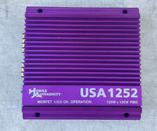 Amplificador Mobile Authority USA1252 Mosfet 1/2/3 CH Operação 125Wx125W RMS NOVO comprar usado  Enviando para Brazil