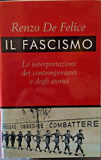 Libro fascismo renzo usato  Sarzana