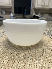 Used, Vtg Pyrex Mixing Bowl White Ribbed Hamilton Beach Large #11 Milk Glass USA for sale  Shipping to South Africa