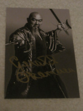 Foto assinada 4x6 do ator Gerald Okamura artista marcial autógrafo 1 comprar usado  Enviando para Brazil