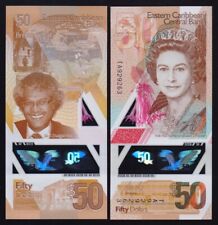 Käytetty, EAST CARIBBEAN: B243a P#new 50 Dollars 2019 Polymer Uncirculated Banknote. myynnissä  Leverans till Finland