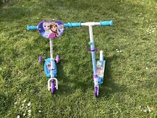 Frozen scooters two for sale  SOUTHAMPTON