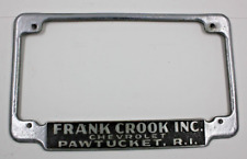 chevrolet license frame for sale  Warwick