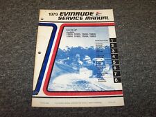 1979 Evinrude 9.9 15 HP Outboard Motor Shop Service Repair Manual Guide Book for sale  Shipping to South Africa