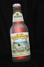 Sierra Nevada Brewing Co. Metal Bottle Shaped Sign~ Nooner Pilsner ~18 in x 6 in, used for sale  Conroe