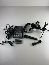 Lote de mixer Behringer DJ microfone XENYX502 XM8500 fones de ouvido HPM1000 U-Control UCA200 comprar usado  Enviando para Brazil