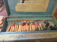 Vintage osram christmas for sale  LISKEARD