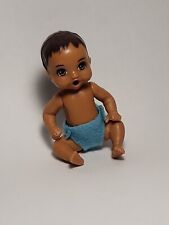 Fralda Barbie babá cabelo castanho boca aberta boneca bebê Mattel molhado comprar usado  Enviando para Brazil