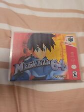 Mega Man 64 (Nintendo 64, 2001) Autêntico, personalizado estojo rígido/arte de capa comprar usado  Enviando para Brazil