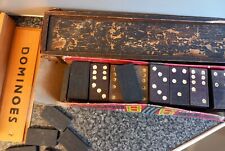 Vintage dominoes wooden for sale  HOLYHEAD