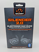 Used, Walkers Silencer 2.0 Wireless Electronic Earbuds GWP-SLCR2-BT-V2 Bluetooth for sale  Shipping to South Africa
