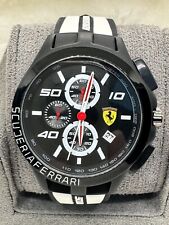 Incrível relógio de pulso masculino Ferrari sub mostrador indicador de data pulseira tom duplo comprar usado  Enviando para Brazil