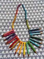 Collier crayons couleurs d'occasion  Louargat