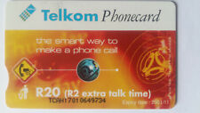 Telkom from South Africa ""In touch with the future 2000"" Phone Card; Phone Value 2 for sale  Shipping to South Africa