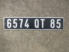 Black license plate for sale  Acworth