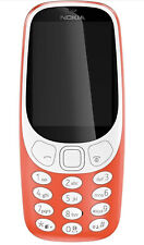Nokia 3310 Dual SIM Teléfono móvil Botones Móvil con Cámara ROJO NARANJA NUEVO EMBALAJE ORIGINAL segunda mano  Embacar hacia Argentina