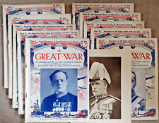 The Great War magazine, ed. Wilson  1914 x9 issues: # 2 3 5 6 8 10 12 14 16 comprar usado  Enviando para Brazil