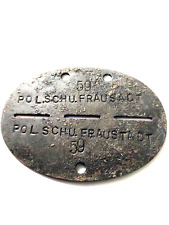 Erkennungsmarke wwii polizeisc gebraucht kaufen  Beeskow