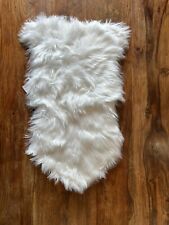 Faux fur sheepskin for sale  SANDY