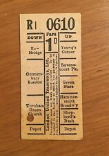 Biglietti vintage 1metro usato  Milano