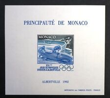 Monaco sheet yvert d'occasion  France