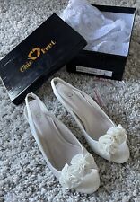 Ivory bridal shoes for sale  MARCH