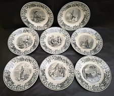 Lot assiettes creil d'occasion  France