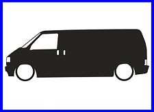 Transporter silhouette decal for sale  Shipping to Ireland