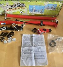 TRAIL-GATOR RED BICYCLE / BIKE TOW BAR , COMPLETE WITH INSTRUCTIONS for sale  Shipping to South Africa