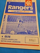 Rangers celtic 1971 for sale  WELLS