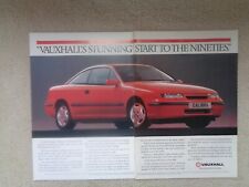 Vauxhall calibra advertisement for sale  OLDHAM