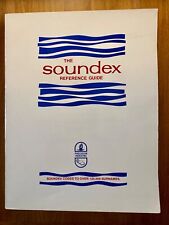 The soundex reference d'occasion  Expédié en Belgium