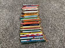 Used, Wooden Pencil Lot 57 Mixed Lot Collectible Advertising Unused Bundle VTG  for sale  Shipping to South Africa