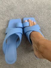 Zara blue heels for sale  SHEFFIELD