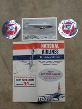 National airlines timetable for sale  Galt