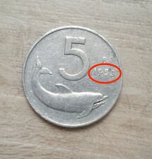 5 lire 1953 usato  Roma