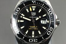*EXCELENTE+5 caixas/papéis* TAG HEUER Aqua Racer WAY201A relógio masculino automático data, usado comprar usado  Enviando para Brazil