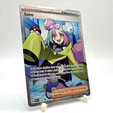 Used, Pokemon IONO trainer Premium Tournament SVP 124 Promo Full Art Card Holo MINT-NM for sale  Shipping to South Africa