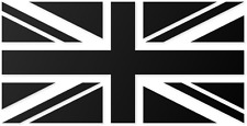 union jack stickers black for sale  BIRMINGHAM