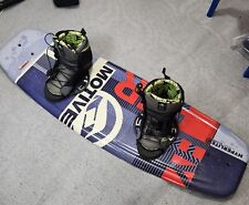 Hyperlite Motive Jr. Kids Wakeboard Black/Red 119 Pro Bindings Boots BUNDLE SET for sale  Shipping to South Africa