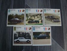 Automobilia fact cards for sale  STOCKPORT