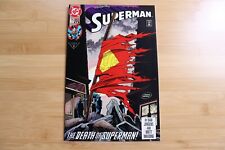 Superman #75 The Death of Superman DC Comics VF/NM - 1993 for sale  Shipping to South Africa