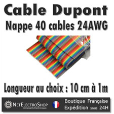 Câble dupont nappe d'occasion  Tain-l'Hermitage