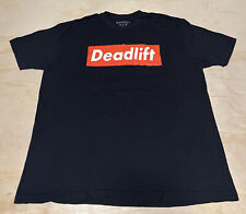 R310 Barbell Apparel Mens Size 2XL "Deadlift" Box Casual Gym Workout Shirt for sale  Shipping to South Africa