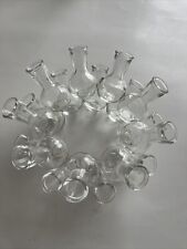 EUC Vintage Plant Propagation Station Bud Vase Circle Cluster 18 Clear Glass for sale  Shipping to South Africa